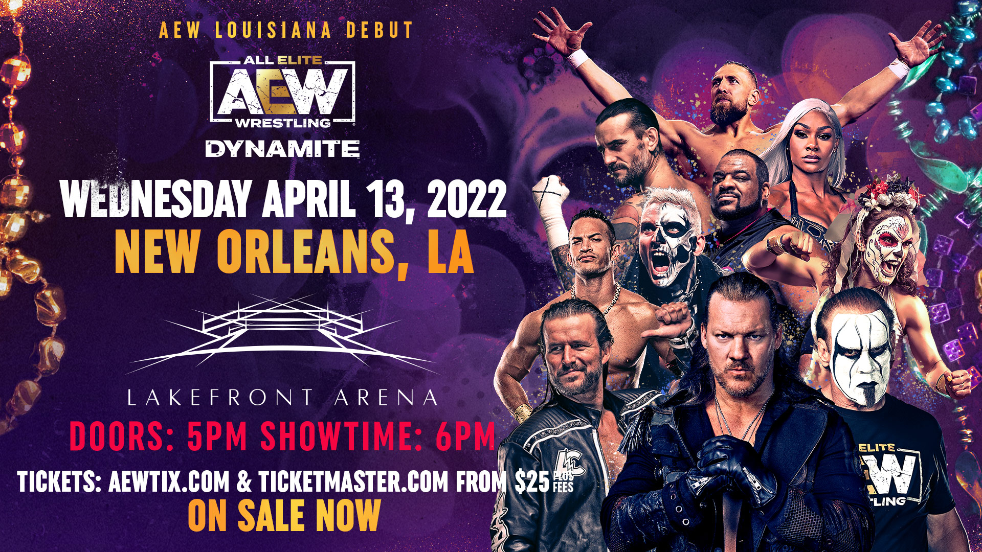 All Elite Wrestling On Twitter NEW ORLEANS AEW Is Coming To The all-elite-wrestling-on-twitter-new-orleans-aew-is-coming-to-the