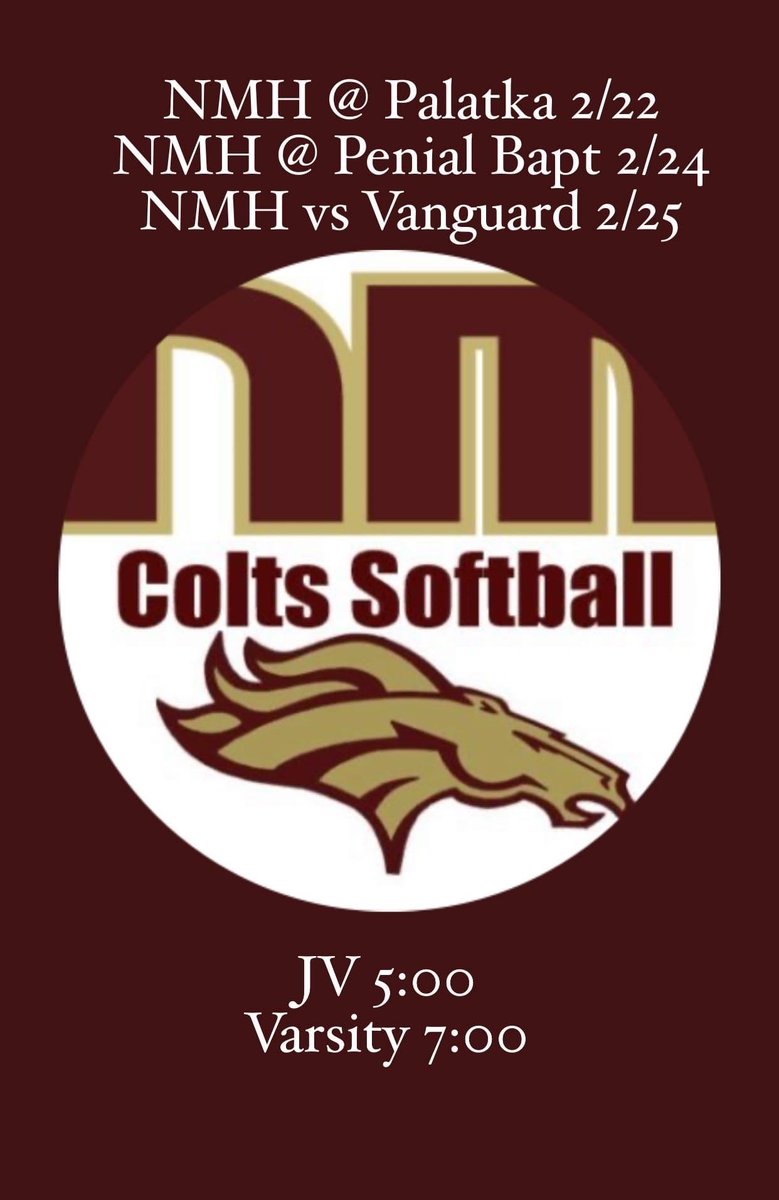 *Home Game Friday* Come out &amp; support our Lady Colts🐴❤️💛!!!!! <a href="/nmarion_high/">North Marion High</a> <a href="/NMColts/">North Marion Colts Athletics</a>