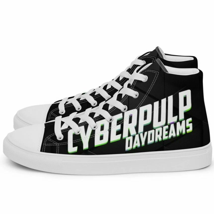 BossKeyMedia's tweet photo. Just dropped some "Cyberpulp Daydreams" High Tops at https://t.co/Af7vAulm0B 

@CybrpulpDaydrms #bosskeyapparel #fashion #hightops #bipoccreators #ttrpg #blackcreators #CyberpulpDaydreams #ASTROBLACK https://t.co/74oGhelhNQ