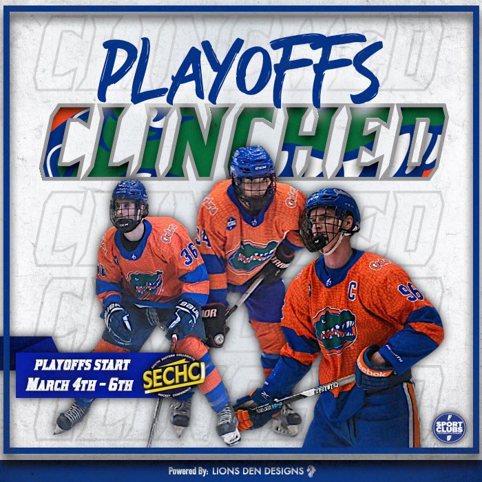See y’all in Huntsville #GoGators🐊 #ChompOn🏒