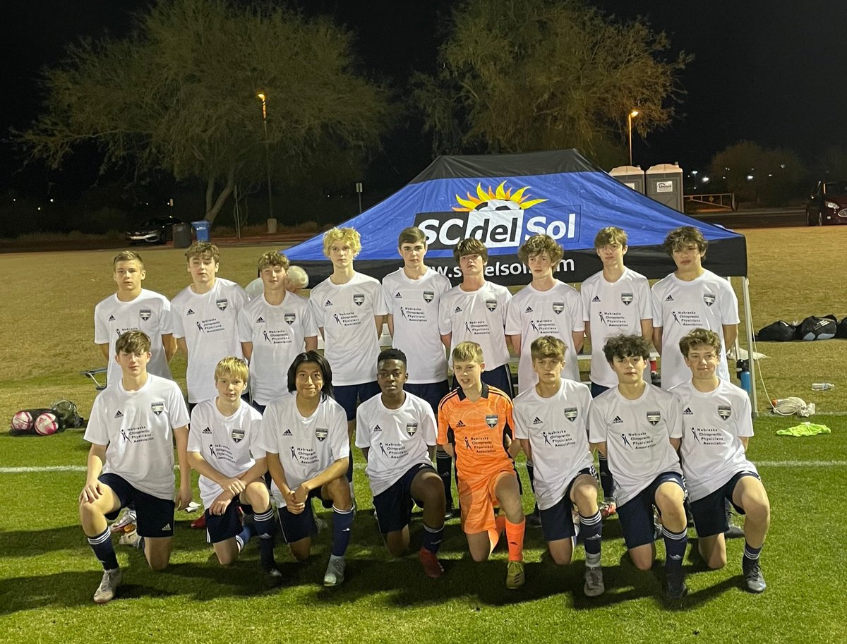 Congrats to these young men. Went 4-0 in Phoenix PDT. And got better every half. <a href="/SportingNE_FC/">SportingNebraskaFC</a>