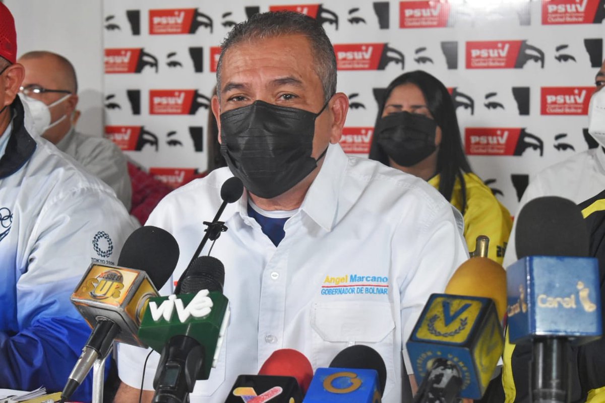 DirJuventud_GEB's tweet photo. 21Feb| El coordinador Regional del PSUV y gobernador del estado Bolívar, Ángel Marcano, ofreció en rueda de prensa los detalles de la elección de los voceros que irán al V Congreso Nacional.@NicolasMaduro @amarcanopsuv @dcabellor @JuventudPsuvBol @HoracioAlarcon @SecretariaPoli2 https://t.co/kdqjIMfifR