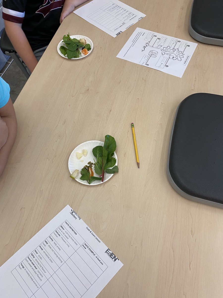 Thanks to UT Cook and Learn for another great nutrition lesson! We got to do it in our new Science Lab! #sycamoreyr5 #sses #IamDSISD