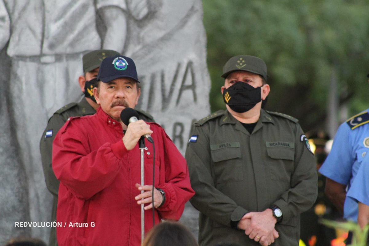 BisABric's tweet photo. #Nicaragua
Comparecencia del comandante presidente Daniel en el acto de conmemoración del 88 años del paso a la Inmortalidad del General Augusto C Sandino
#SandinoSiempreMasAlla https://t.co/vyldBatNPI