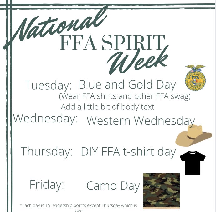 bashaffa's tweet image. Hope to see y’all all dressed up this week as we celebrate #nationalffaweek