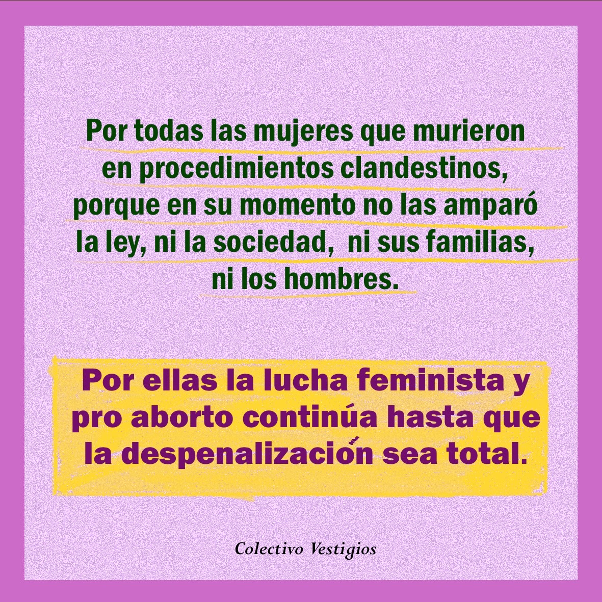 cvestigios's tweet photo. Por todas las que murieron por un aborto clandestino, por todas las que siguen luchando y buscando maternidades deseadas. Por ellas la lucha continua hasta que la despenalizacion sea total 💚

La revolución será feminista o no será 💚 ¡ES LEY!

#AbortoLegal https://t.co/pOOSR03C27