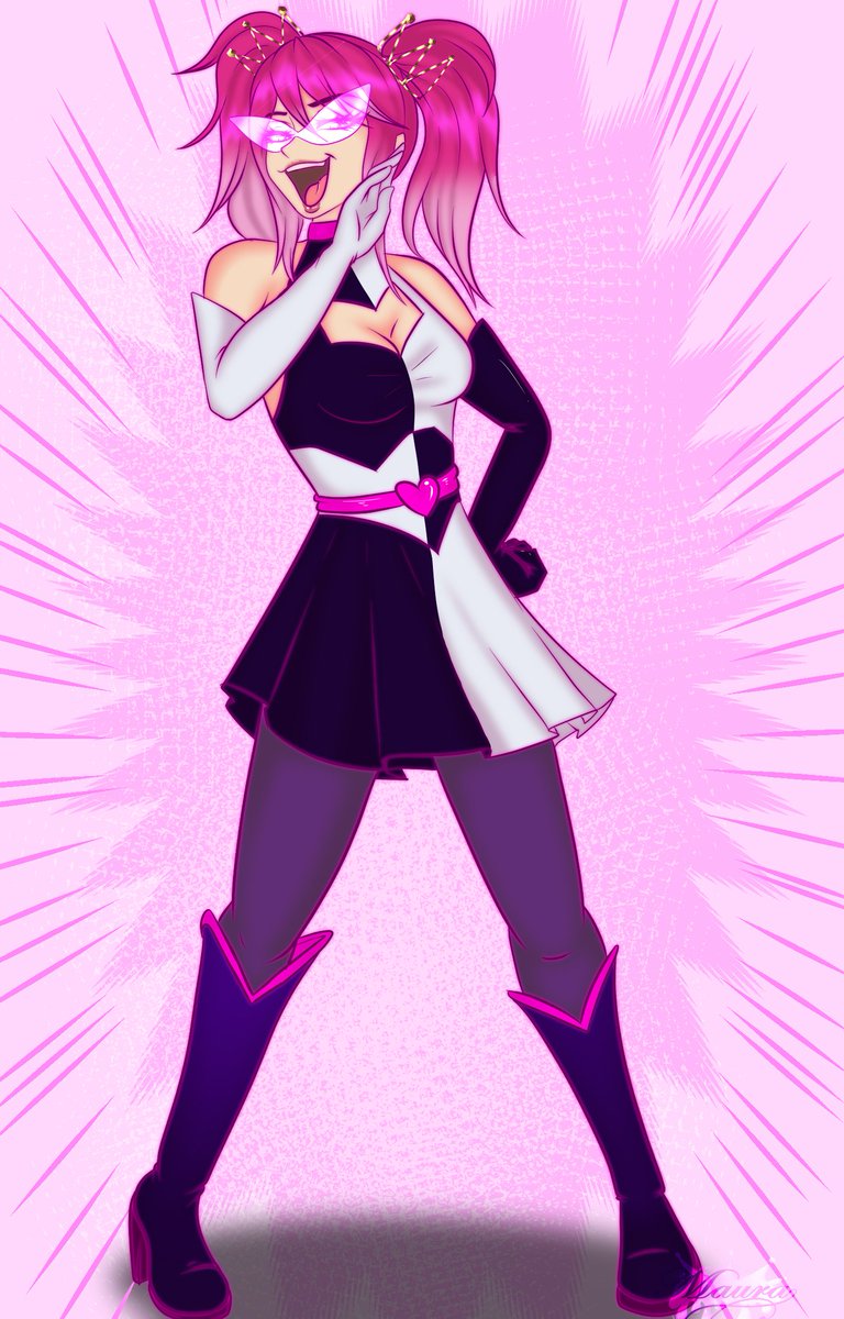 YRMQAcanthus's tweet photo. OHOHO!~💖👑

Your Royal Majesty, reporting in! Ready to kick ass and take names for the @Raw_Patrol!

🎨: @Maura1789 https://t.co/NOFF0D2bfN