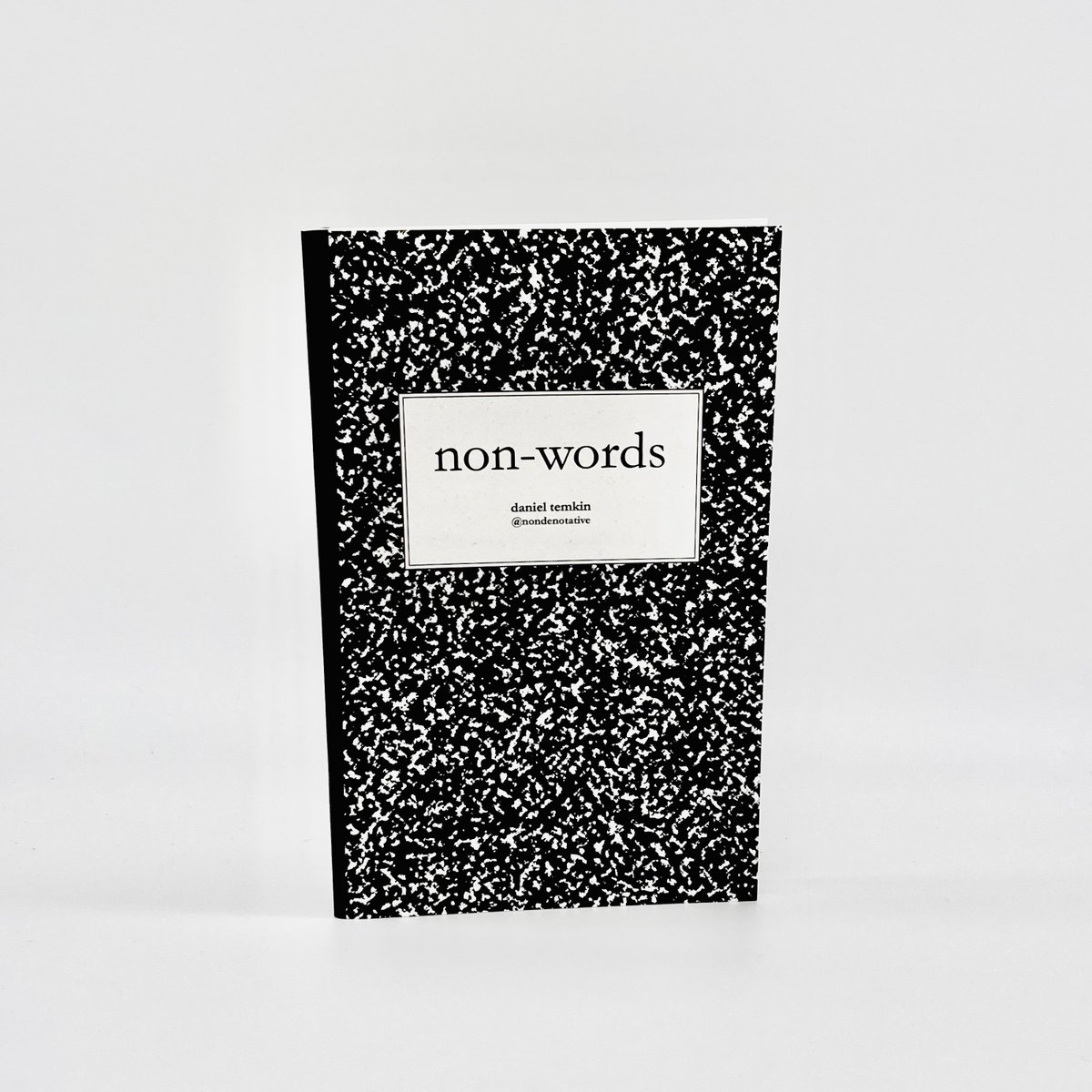 Aleator Press (@aleatorpress) on Twitter photo "Non-Words" (2017) by <a href="/rottytooth/">Daniel Temkin - find me on IG (not here much)</a>
A delightfully handmade zine containing selections from a lexicon of computer-generated words, published such that each copy is unique.
🧵 "Non-Words" (2017) by <a href="/rottytooth/">Daniel Temkin - find me on IG (not here much)</a>
A delightfully handmade zine containing selections from a lexicon of computer-generated words, published such that each copy is unique.
🧵