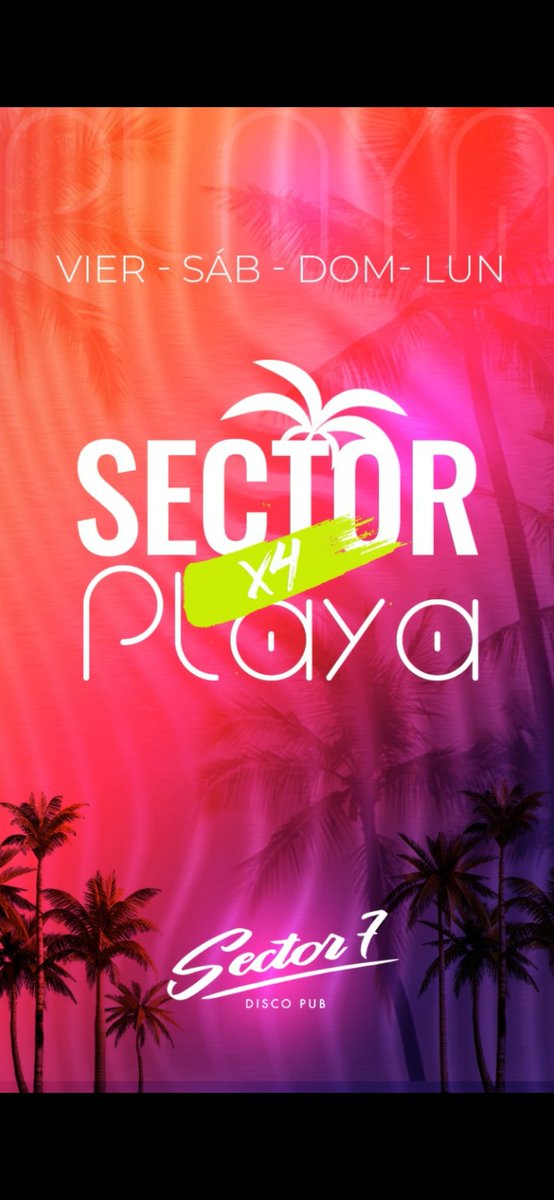 Sector7oficial's tweet photo. LLENAMOS DE ARENA SECTOR🏝 https://t.co/vpMxIwMcQJ