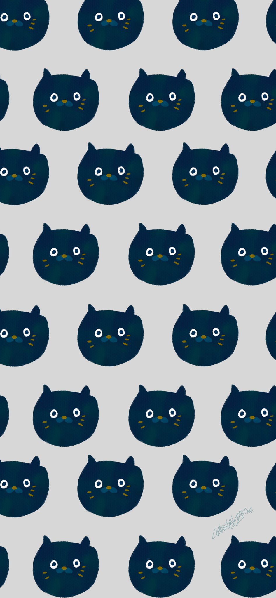 ちばしげ イラストレーター イケてるネコの壁紙です 猫の日 T Co Irjfmae8if Twitter