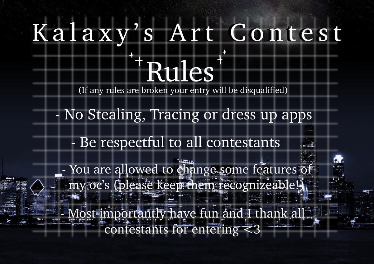 Kalaxy_'s tweet photo. Kalaxy’s Birthday Art Contest!
.
.
1st: Lucky Halo 2020
2nd: Winter halo 2021
3rd: Spring 2021
Please read all rules and have fun!
References in thread
Deadline is March 25TH!
Use tag #kalaxy22ac3 when posting your entry!
ahhh I can’t wait to see your guys entries have fun!❤️ https://t.co/hi9SditzP9