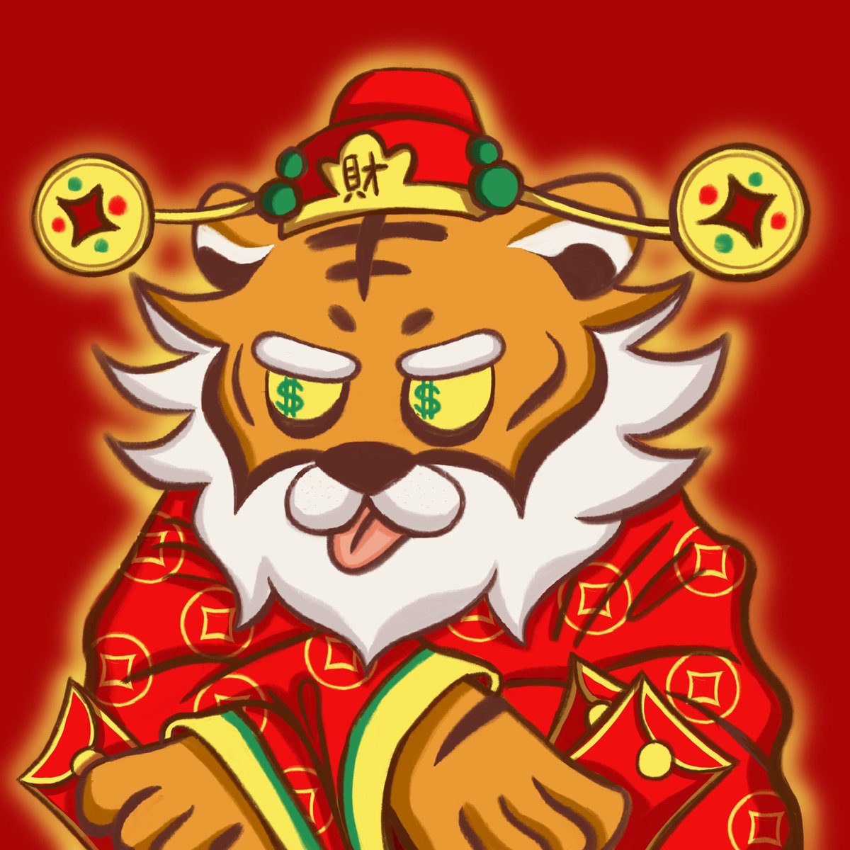 Checkout our 1,888 Tygrs created by our #Asian #Female artist to celebrate the Year of the Tiger!! 🧧🐯
10% of proceeds goes to AAJC and 5% goes to our charity DAO for an environmental group chosen by our community!! 

Opensea.io/collection/lun…