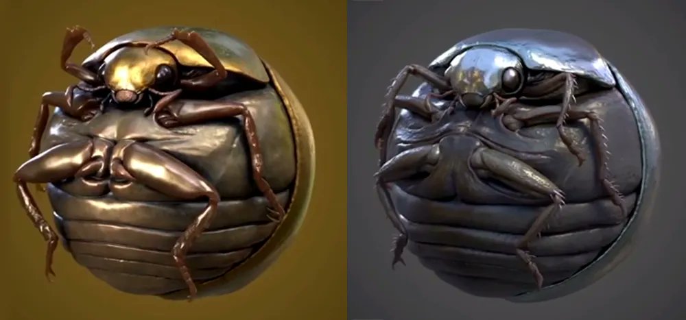 pablander's tweet photo. The #MetaBugBalls collection is completed! the last two bugs have been added: The Silver Beetle and The Golden jewel beetle (they will be available later this week @withfnd) https://t.co/gOlZrZ44aw https://t.co/h2IRlE94H8