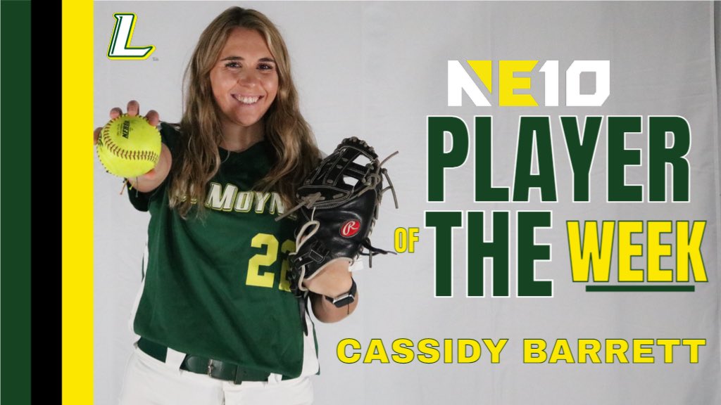 Congrats to CJ Barrett for being named the Northeast-10 Player of the Week!!

#PhinsUp 🐬 

lemoynedolphins.com/news/2022/2/21…