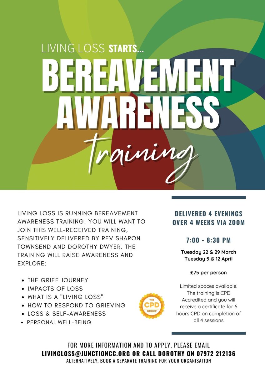 Please can you share this poster.
living-loss.org