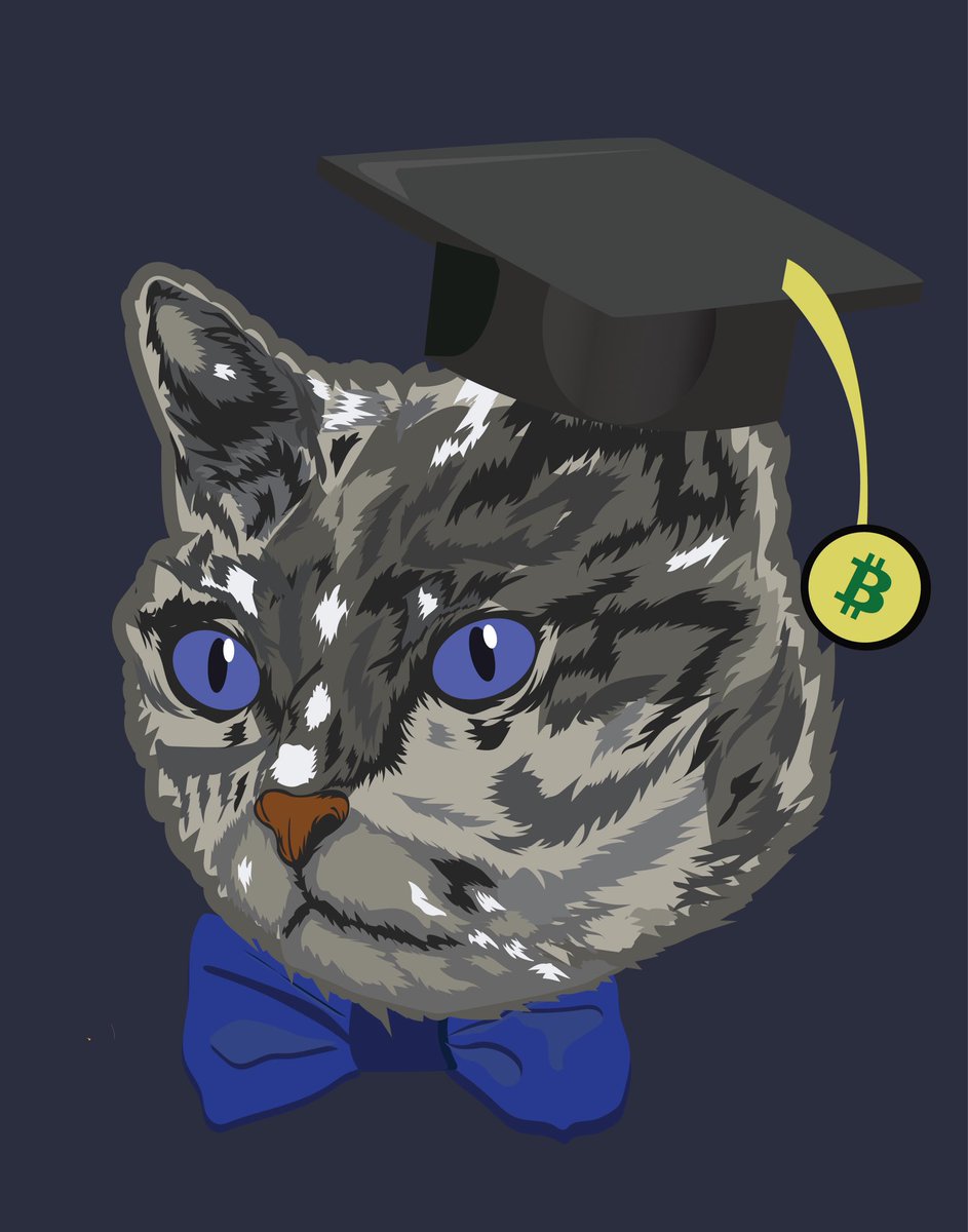 Bitcoin graduation 🎓 

Ready to take over the NFT space 📃

We are launching our first NFT giveaway so stay tuned 😼

opensea.io/collection/pet…

#nft #NFTGiveaway #NFTCommunity #NFTs #NFTGiveaways #NFTartist #nftcollector