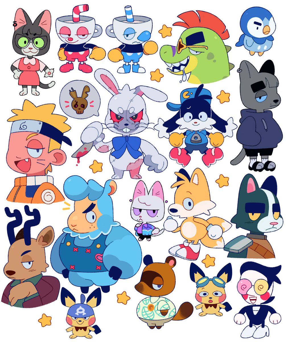 too many fanarts