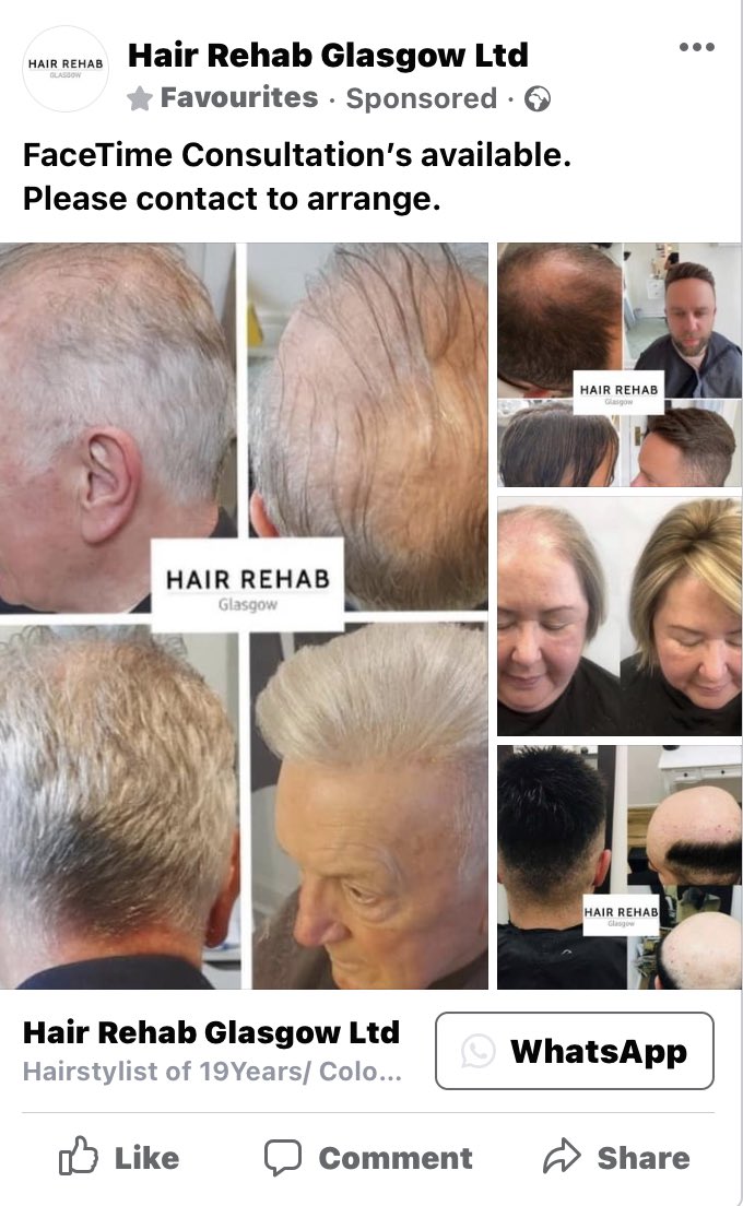 Hair Rehab Glasgow (@glasgowrehab) on Twitter photo 