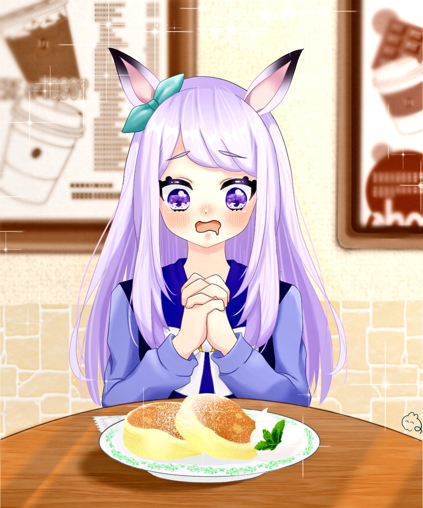 coco_oekaki00's tweet photo. 🥞♡

#ウマ娘 
 #メジロマックイーン 
 #マックイーン
 #パクパクですわ
  #ウマ娘プリティーダービー 
 #二次創作 
 #イラスト練習中 
 #イラスト好きな人とつながりたい 
 #お絵描き好きさんと繋がりたい 
 #お絵描き好きな人と繋がりたい 
 #illustration 
 #パンケーキ https://t.co/blSRYxxglB