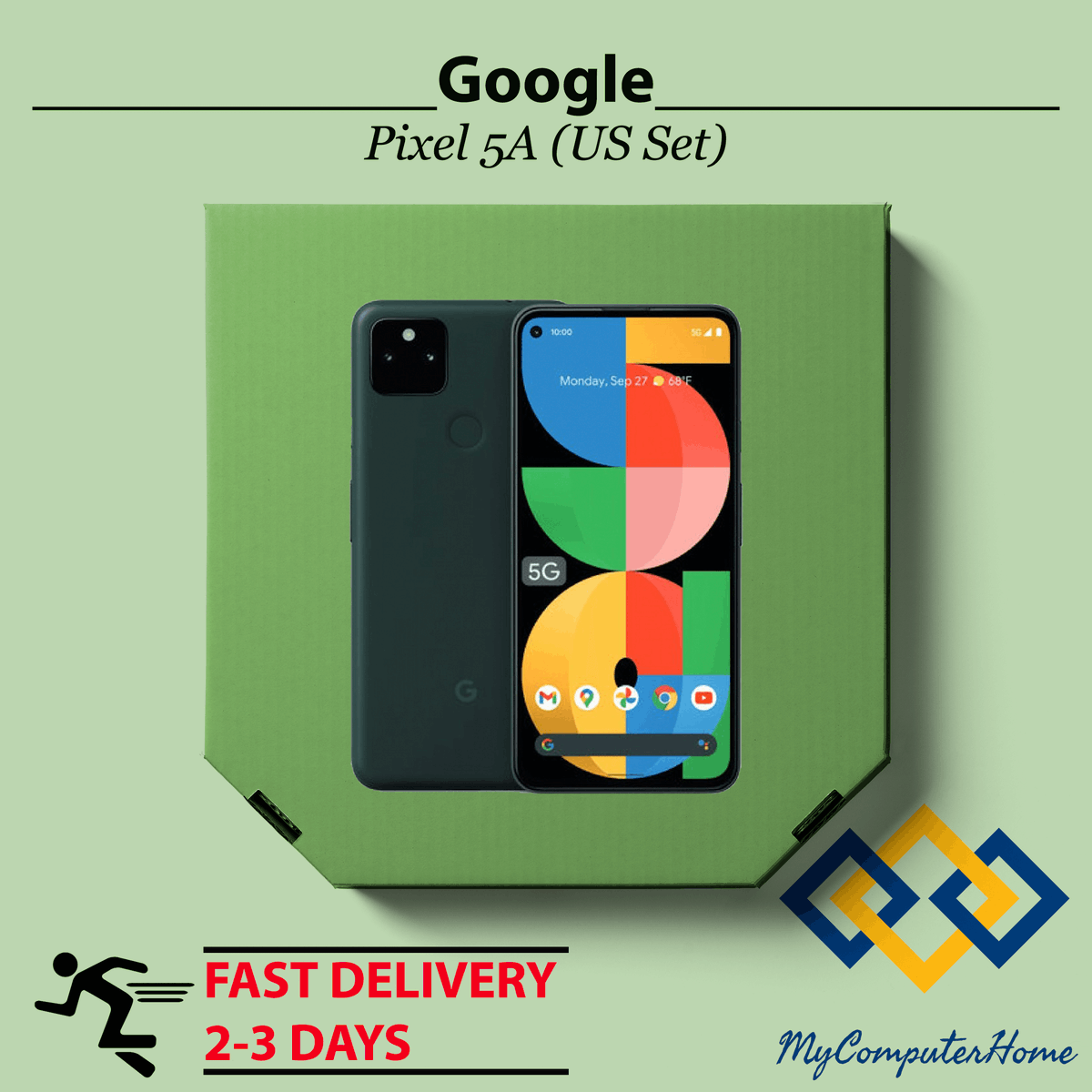 MyComputerHome's tweet photo. Google Pixel 5a, the budget option with camera almost as good as Pixel 6. Get yours now in Shopee https://t.co/hszerRHGjm https://t.co/vSVj24zYWL