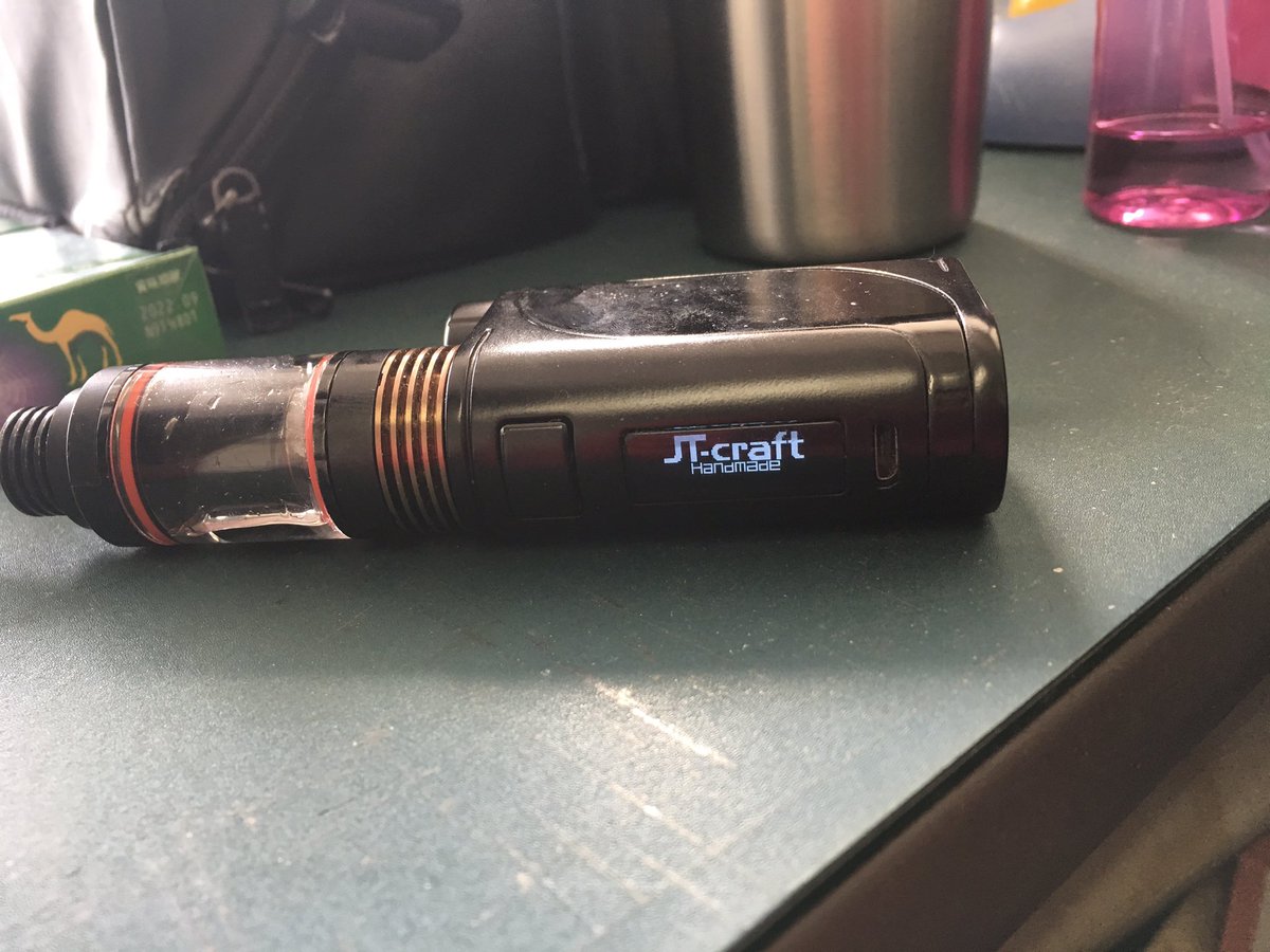 JTCraft_MAN's tweet image. VAPEの表示をマイブランド名にカスタムした。
#VAPE
#pico25