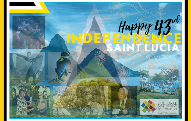 CDFSaintLucia's tweet photo. HAPPY 43RD INDEPENDENCE SAINT LUCIA!! 🇱🇨 🇱🇨 
#DouvanAnsanm #CelebratingOurPeople #SaintLucia #Independence43 https://t.co/BAErUm5hzP
