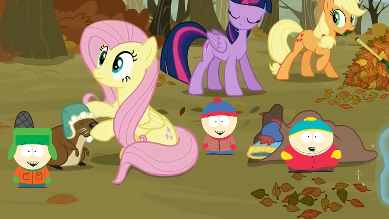 Трейлер адаптации май литл пони. Южный парк my little Pony. Южный парк пони Таун. Южный парк МЛП. Кайл Южный парк пони Таун.