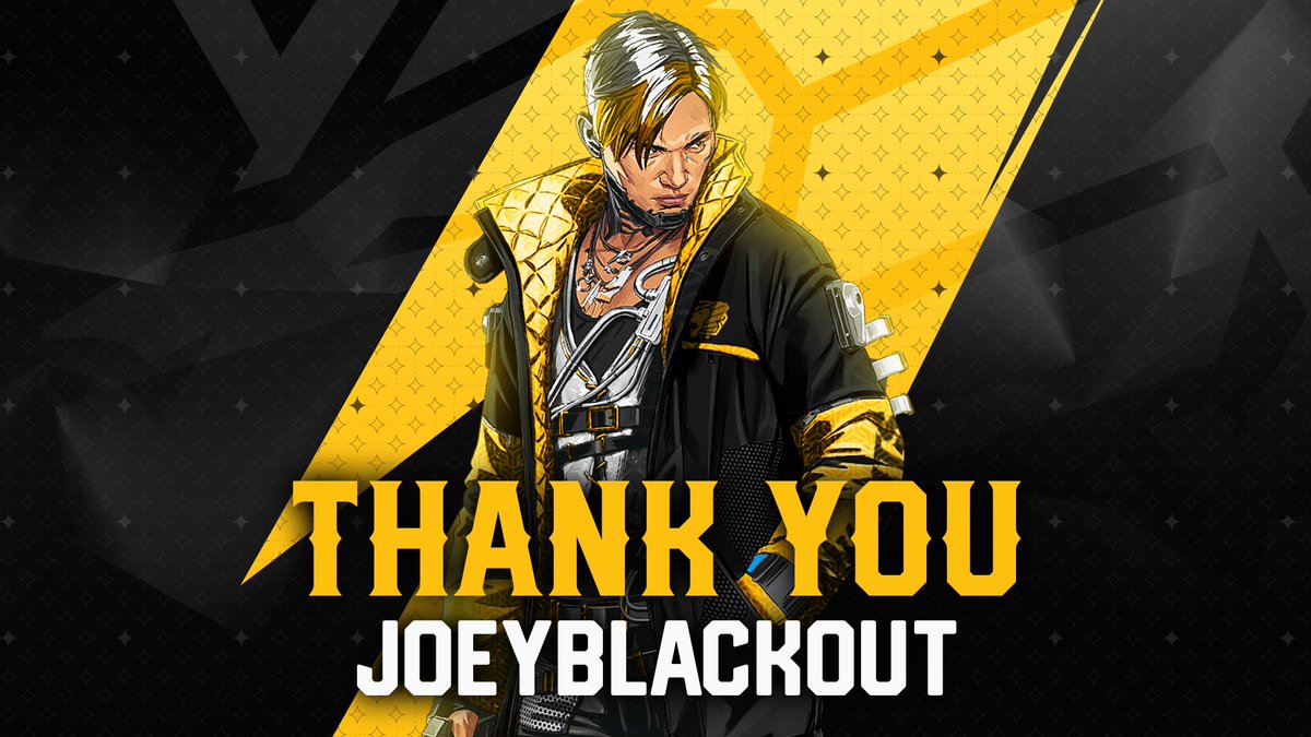KnightsGG's tweet photo. We have mutually parted ways with @joeyblckout. 

Thank you for your time with the #KnightsNation, we wish you the best of luck!

Stay tuned for more updates with our #PKAPEX roster. https://t.co/9eSNrCbquv
