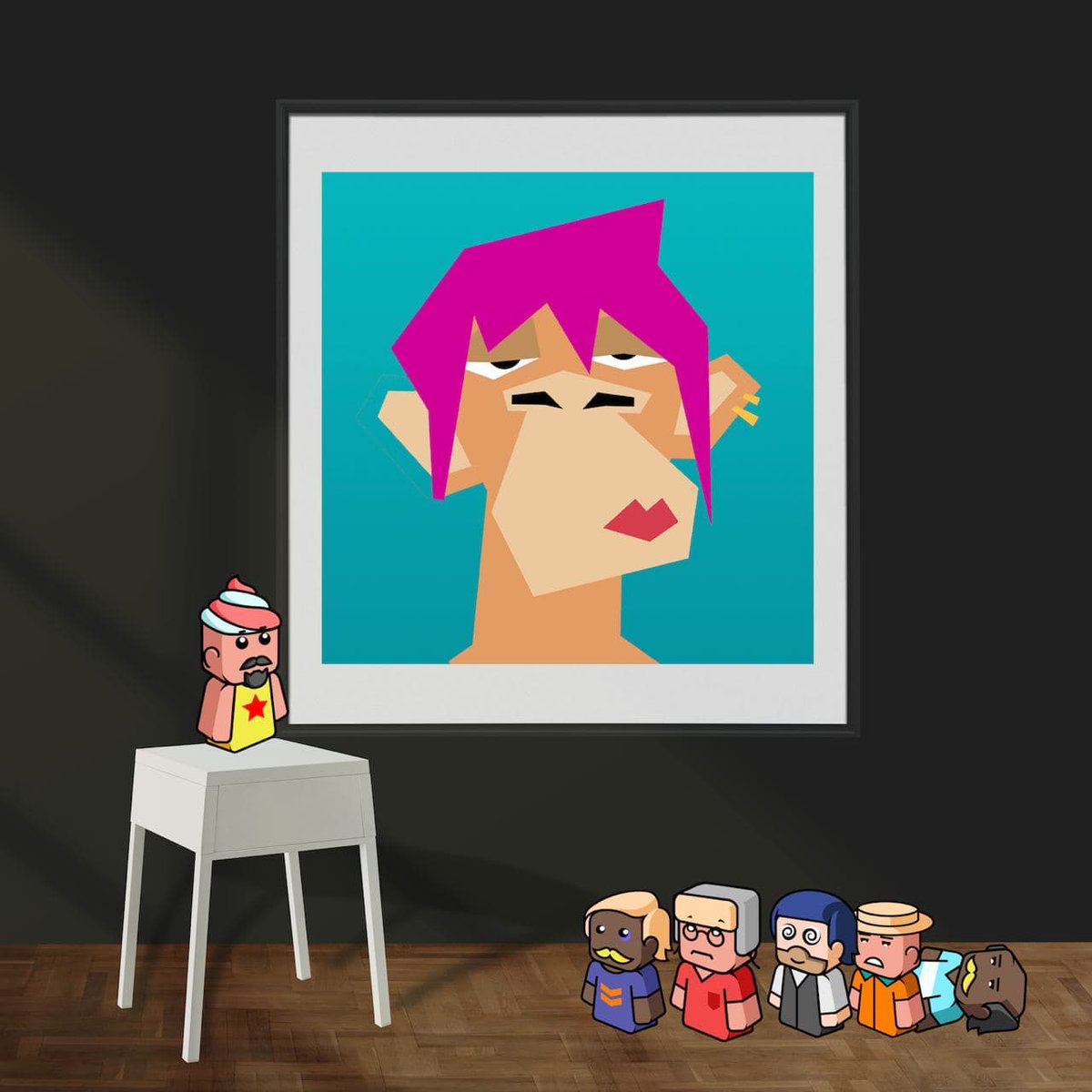 OnChainApes's tweet photo. We are patiently waiting for the launch day🐵⛓️

Keep in mind that all #apesonchain collection will be available to swap with @MintGamers collection 🔥

Seems like #MintGamers are here already👀
#NFTs #NFTartist #NFTCommunity https://t.co/NvIfGi7V43