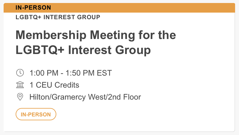 NAEA 22 in NYC is almost here! If you're coming in person, come see us at our Membership Meeting, Thursday, March 3rd at 1:00!