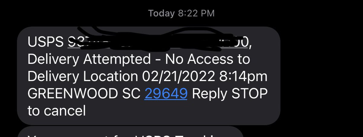 jasperapowell's tweet photo. Dear ⁦@USPS⁩ - I get that today is a Federal Holiday. Why lie and say “no access”. Y’all deserve the break. Just be truthful. https://t.co/AJVOHPJJVG