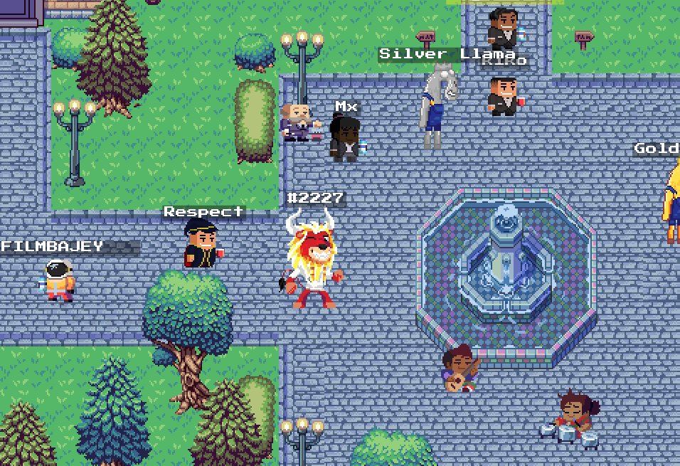 garnecb's tweet photo. @lazy_sp @NFTzyBoi @SlippySlapperz @pixels_online ๐ฆ๐Kings are in there roaming the @pixels_online streets and farming for #popberries and #grumpkins https://t.co/gqXFWWegw0