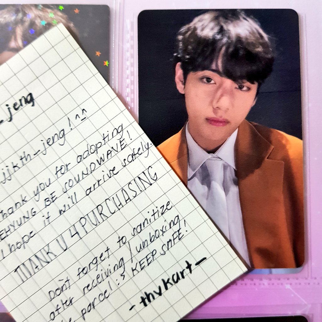 jjkthjng's tweet photo. — [💌] « #jeemails »
Hiii @thvkart_  thank you for being accommodating and vv patient w me sa dami ng request kooo 🥰💕
• #thvkartproofs https://t.co/lAAqwnLNaj