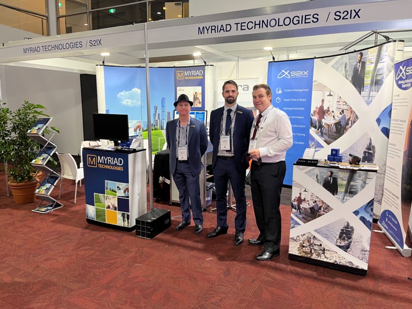 myriad_tech's tweet photo. #MilCIS2021 - Perry Smith will be presenting in the Bradman Theatrette at 1.30 pm today on "IOT and AI Meet Military – Effecting Advantage through S2IX Platform". If you'd like to know more come join us at Booth 3.

#S2IX #MilCIS2021 #Conferences #Presentations https://t.co/yCK4Yg7QE3