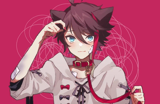 今日は猫の日🐱にかこつけて願望絵を流しても良い日 ⚠️曲パロ 