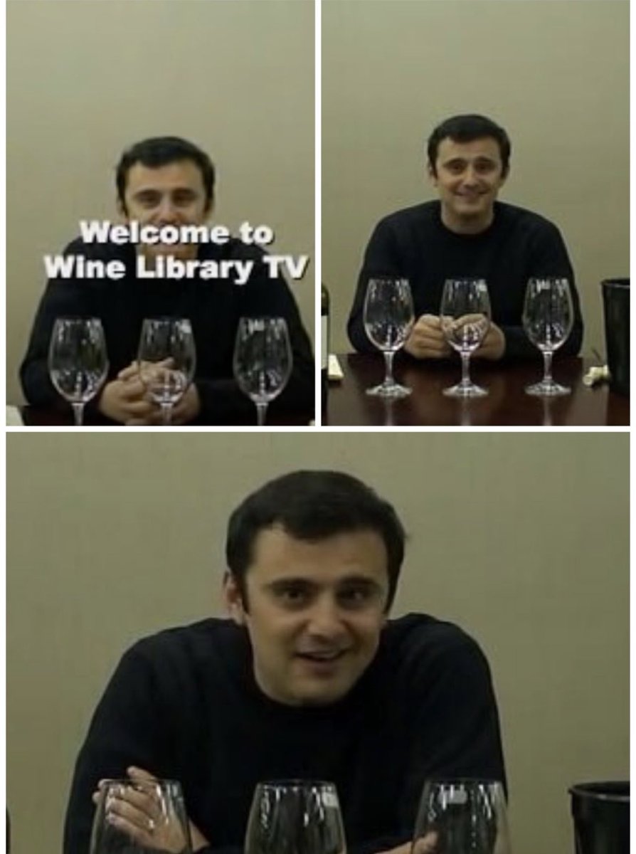16 years ago today. Who remembers wine library? GOAT.