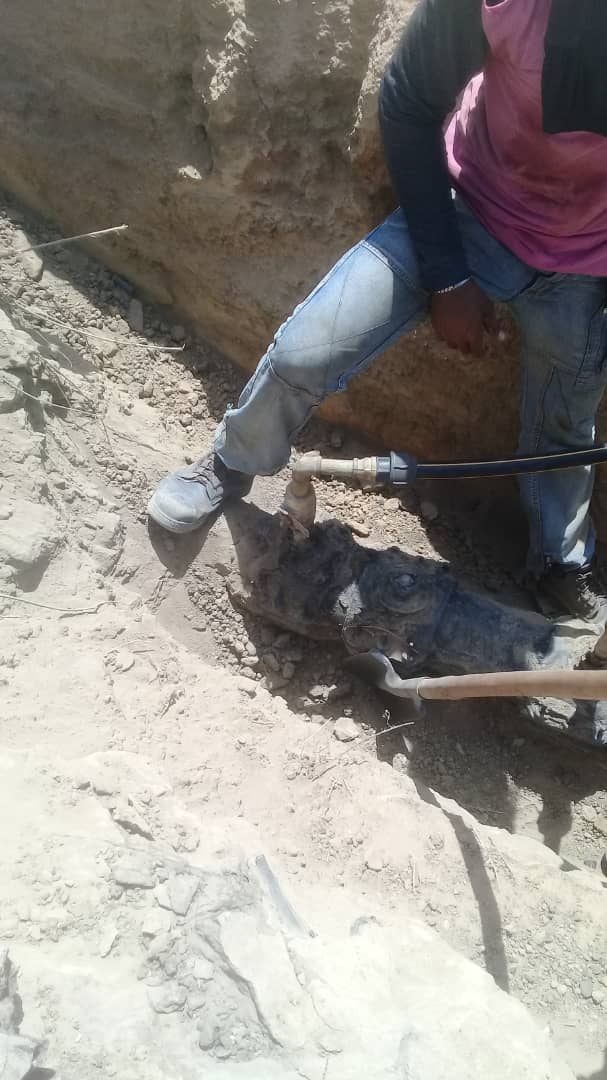 Avanzamos en la segunda etapa de optimización del servicio de gas doméstico de El Moján, con la puesta en marcha del operativo para el saneamiento de la tubería de 6" y el plan de cortes de tomas ilegales.
<a href="/NicolasMaduro/">Nicolás Maduro</a> 
@_Vpsops