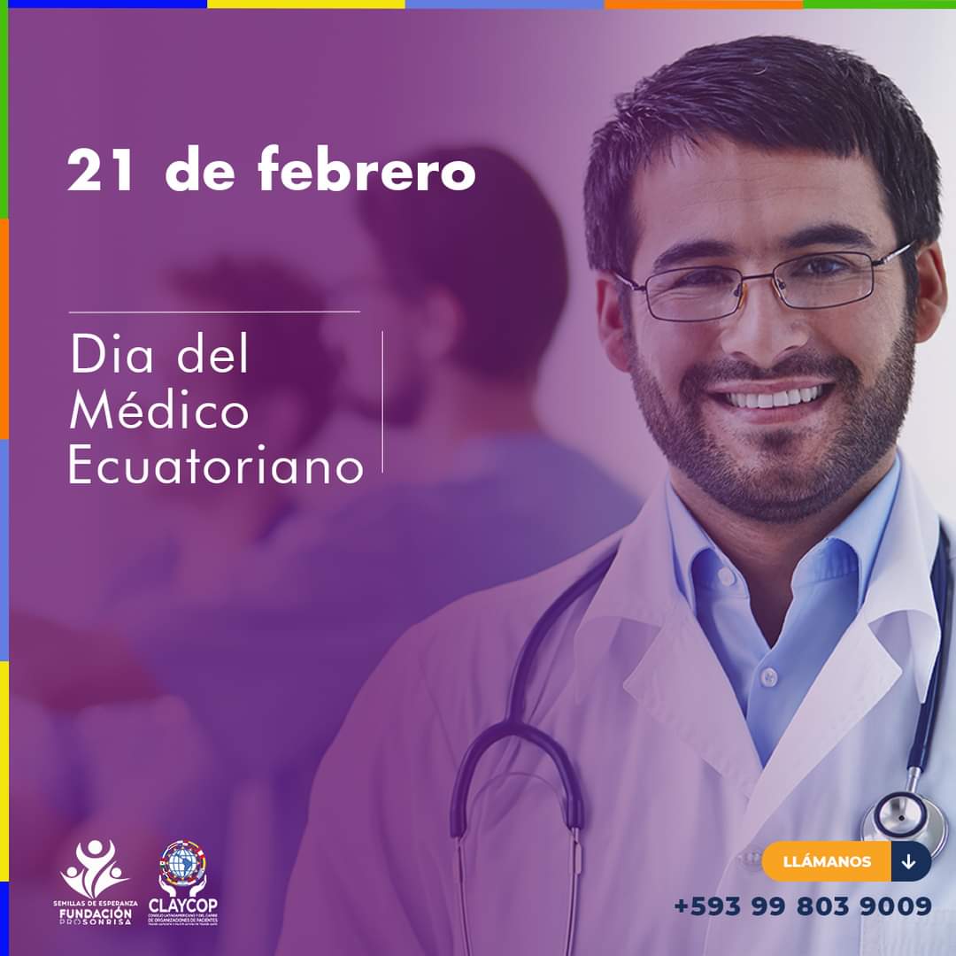 FELIZ DÍA DEL MÉDICO | En homenaje a la fecha del nacimiento de Francisco Javier Eugenio de Santa Cruz y Espejo, quien fue investigador científico, médico, escritor, abogado, periodista etc... el 21 de febrero se conmemora el Día del médico Ecuatoriano.
#Medicos