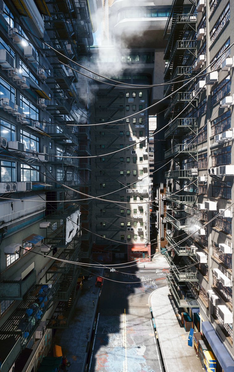 BlueLot81640846's tweet photo. @Juanka_Soto @its_menieb @CyberpunkGame you cannot see the complex world design? all u see neon lights? https://t.co/CAWC4IGRAx