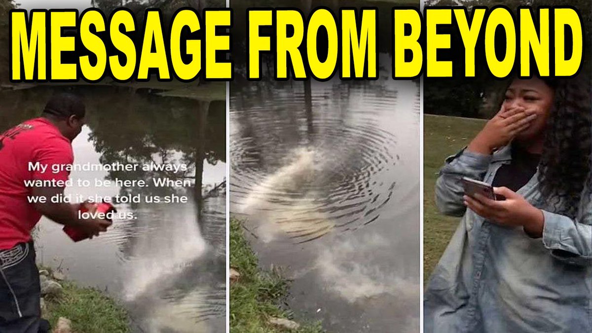 doobiedukesims's tweet image. #grandmother #messagefrombeyond #ghost #ghosts #viralvideo Family Receives Message From Deceased Grandmother
youtu.be/ufxx6gUjiMY