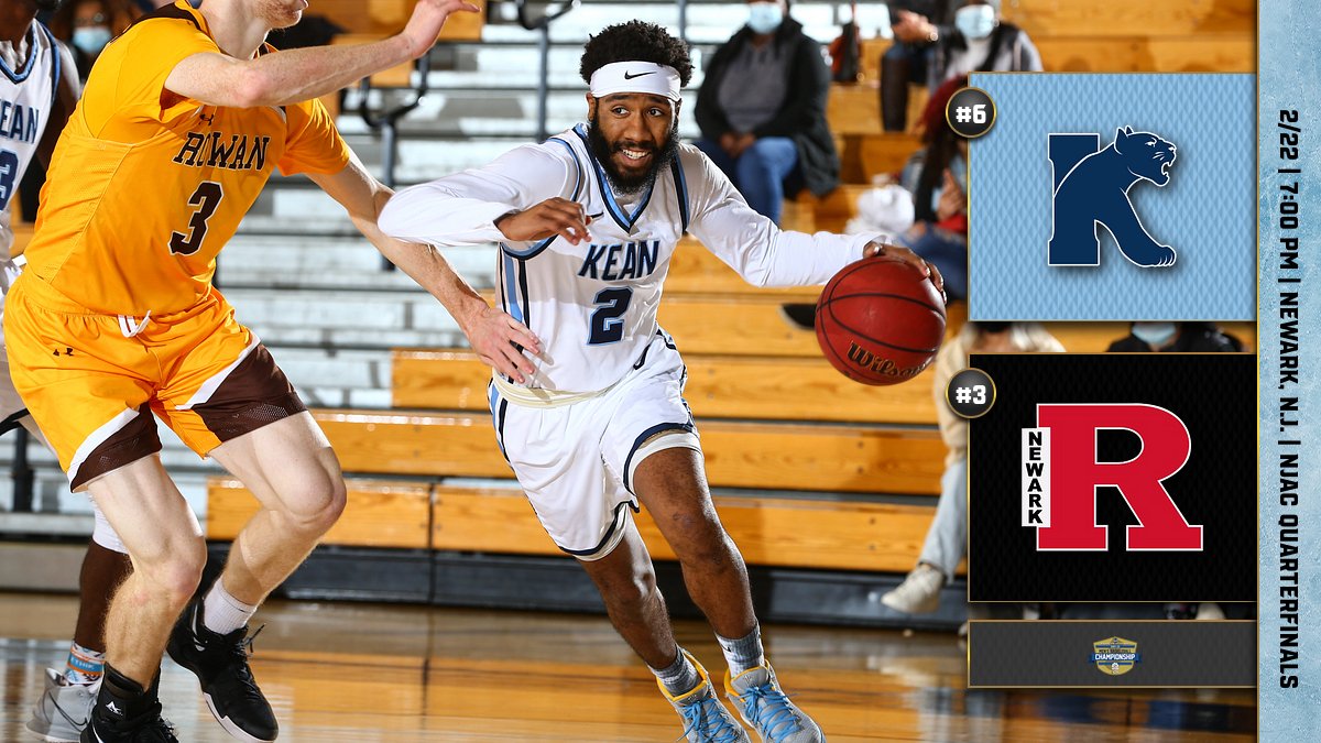 .<a href="/KeanMBB/">Kean Mens Basketball</a> PLAYOFF GAMEDAY!!!

📊:bit.ly/3IaNLKY
📺:bit.ly/3JL2kVO

<a href="/NJACSports/">NJAC Sports</a> <a href="/d3hoops/">D3hoops/Patrick Coleman</a> <a href="/d3hoopsville/">Hoopsville/McHugh</a> <a href="/smcollegehoops/">Small College Basketball</a> <a href="/ScarletRaiders/">Scarlet Raiders</a>