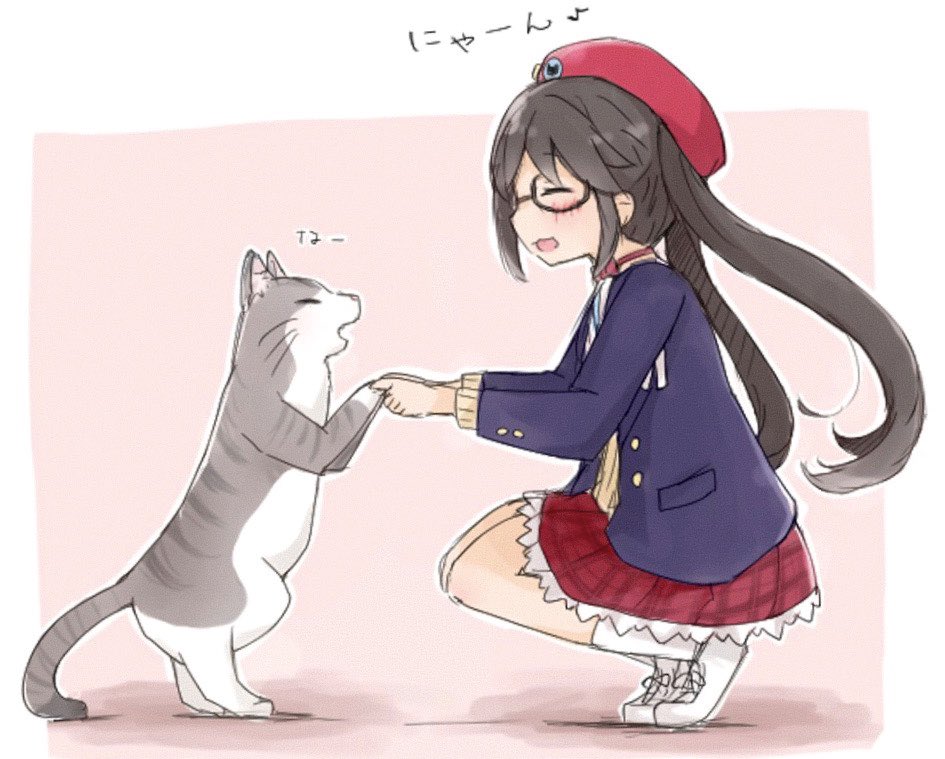 「猫の日という事で再掲 」|わんころのイラスト