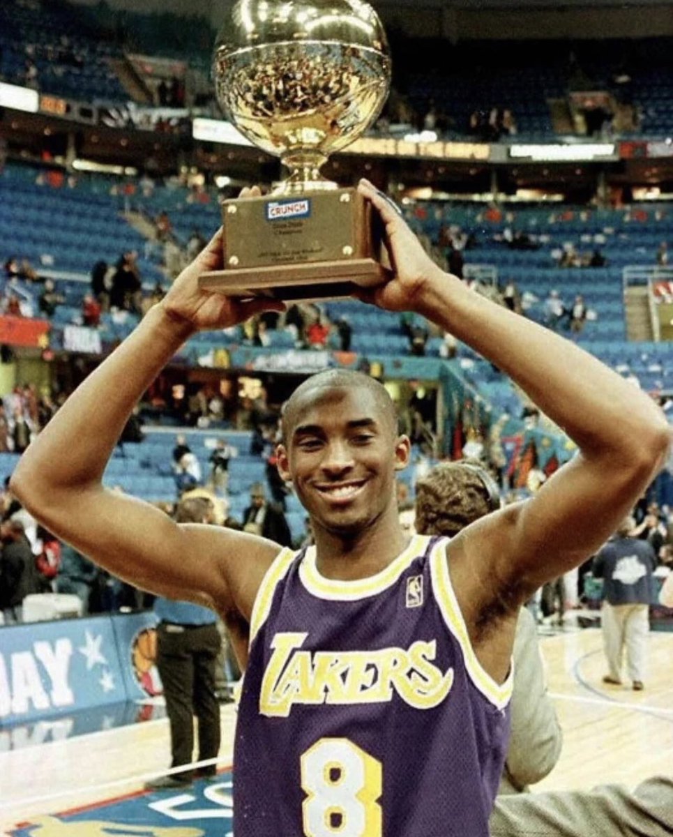18 year old kobe bryant winning the slam dunk contest, 1997