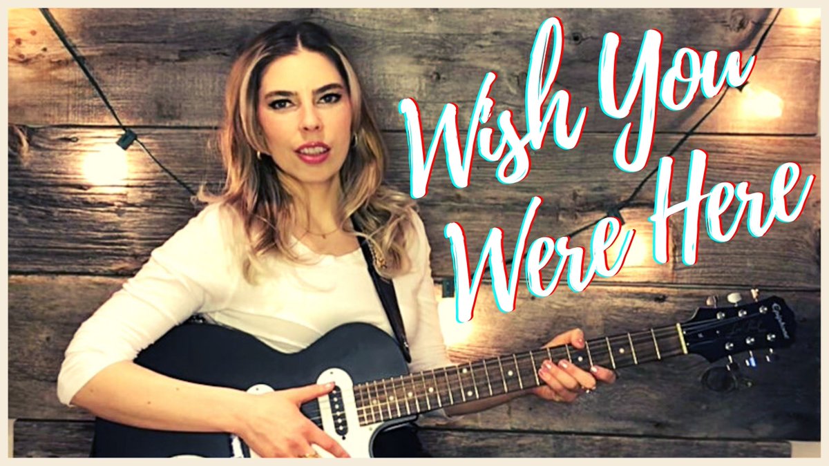 Hi everyone! I'm back at it with another cover tune 🎸Please check out my version of #PinkFloyd's Wish You Were Here 👉 youtu.be/h6Gy9xlQbPI 

Wishing you all the very best! 😘 #MusicMonday