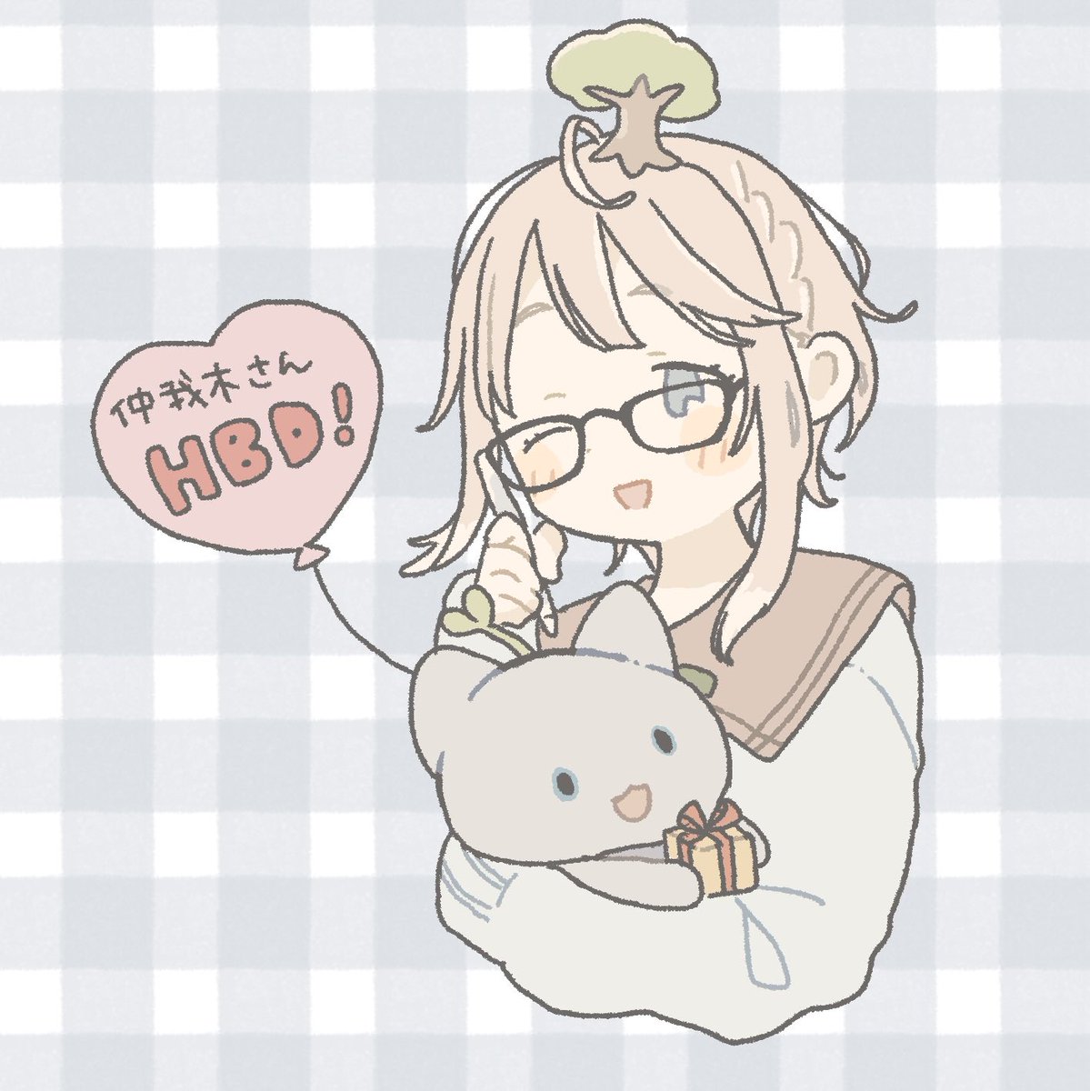@naka_dere3018 なかがきさん!遅くなっちゃいましたがおめでとうございます🎉🎈🥺❤️
イラスト、くじらねこちゃんもほんとに好きです💕
思いやり溢れるなかがきさんに今年も幸あれ💋 