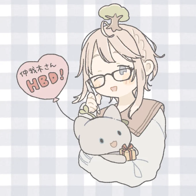 @naka_dere3018 なかがきさん!遅くなっちゃいましたがおめでとうございます🎉🎈🥺❤️
イラスト、くじらねこちゃんもほんとに好きです💕
思いやり溢れるなかがきさんに今年も幸あれ💋 