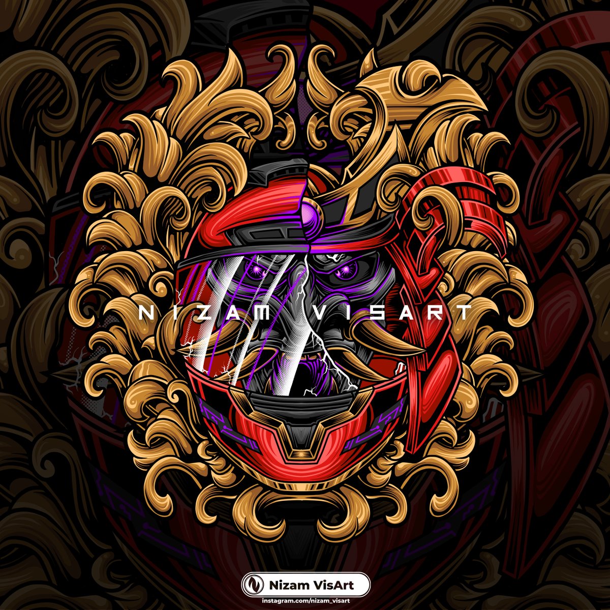 nizam_va's tweet photo. Samurai Helmet 

Artwork available for sale

#ilustration #adobephotoshop  #clipstudiopaint #vector #art #design #designtsirt #arwork #posterart #tsirtdesign #japaneseart https://t.co/iqHhndUZfm