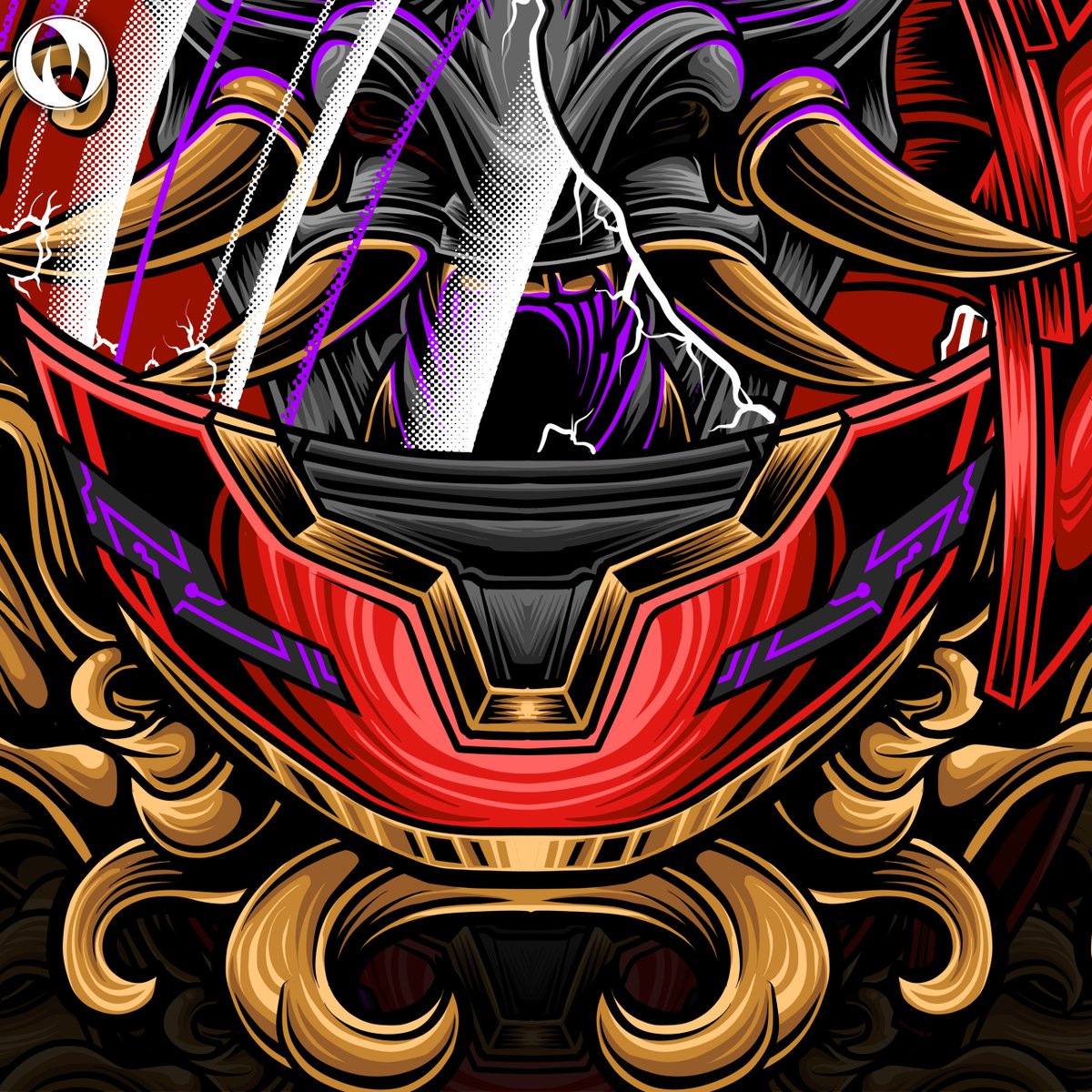 nizam_va's tweet photo. Samurai Helmet 

Artwork available for sale

#ilustration #adobephotoshop  #clipstudiopaint #vector #art #design #designtsirt #arwork #posterart #tsirtdesign #japaneseart https://t.co/iqHhndUZfm