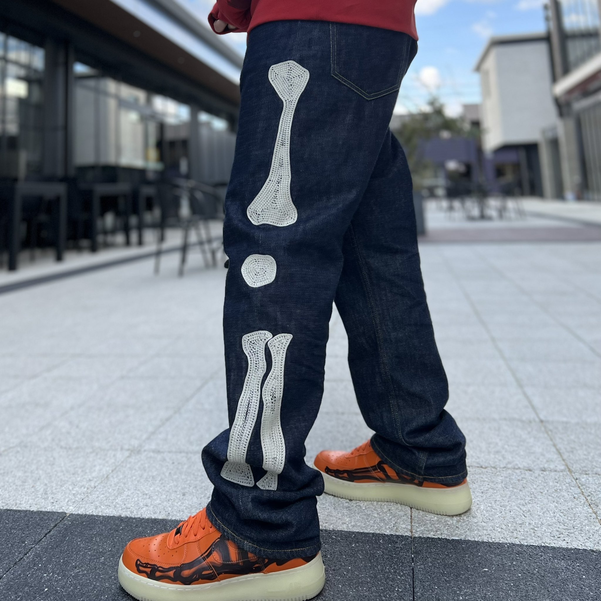 Kapital bone work pants パンツ メキシカンタキシード-