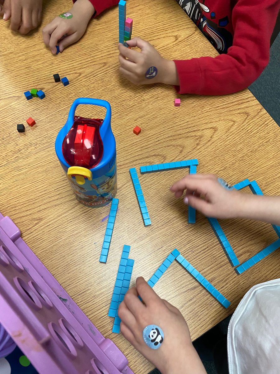 After introducing a “quicker way” to count higher numbers, the Kinders asked for a challenge.